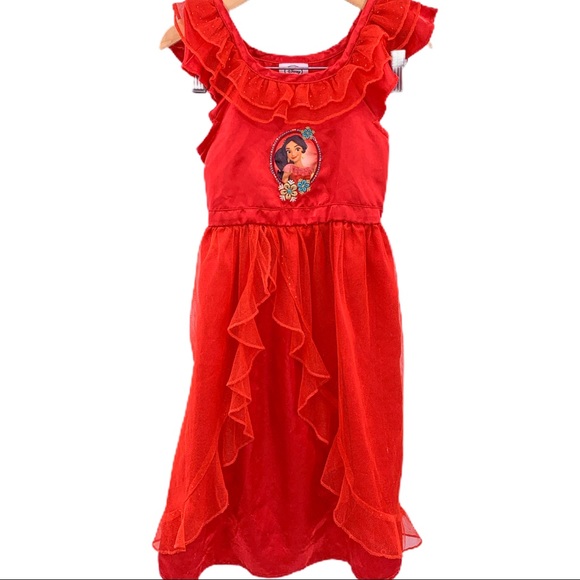 disney princess red dress elena